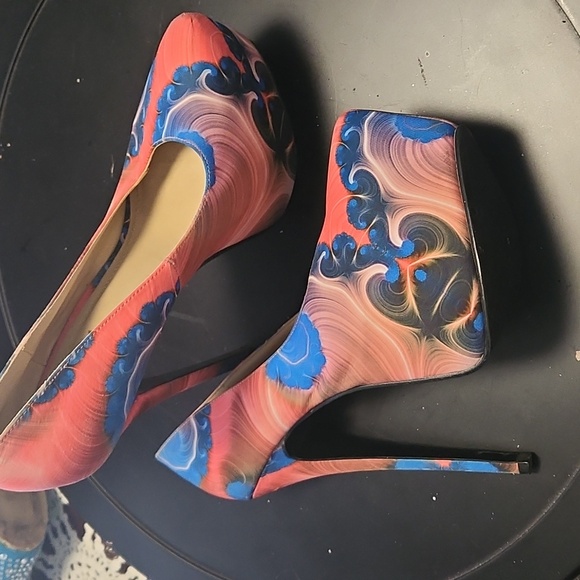 Alba shoes heels platform size 9 - Picture 2 of 7